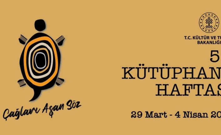 Kültür ve Turizm Bakanlığı’ndan “Kütüphane Haftası” kutlaması