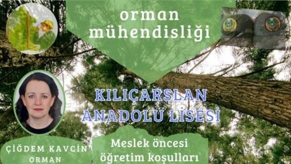 Kütahya’da lise öğrencilerine  Orman Mühendisliği mesleği anlatıldı