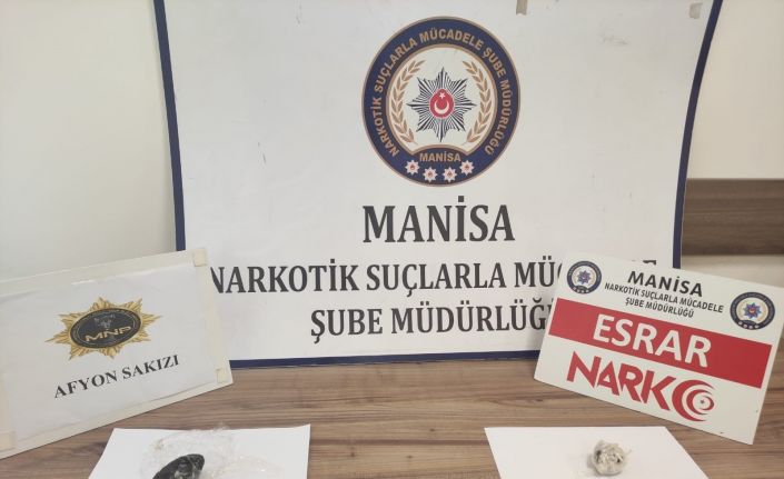 Manisa’da uyuşturucu operasyonu