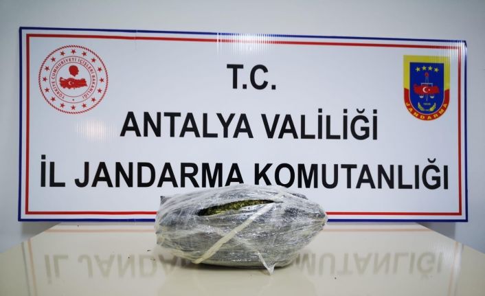 Otobüsle uyuşturucu ticareti jandarmaya takıldı