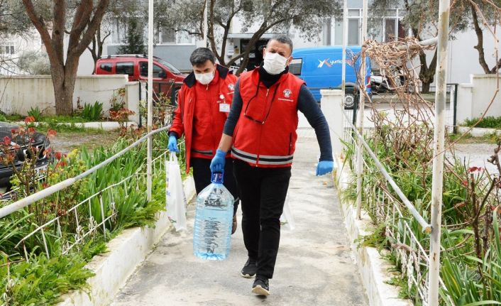 Pandemide evde kalanlara Menteşe Belediyesinden hizmet