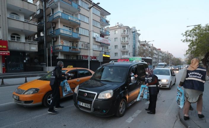 Şahinbey"de iftara yetişemeyenler için İftara 5 kala projesi