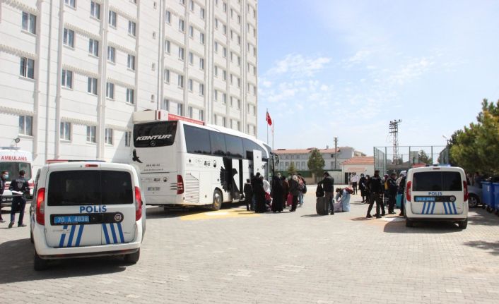 Testi pozitif çıkan yolcunun bulunduğu otobüsteki 47 kişi karantinaya alındı