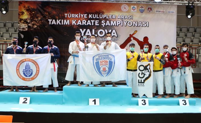 Türkiye Kulüpler Karate Şampiyonası’nda birinci Kağıthane