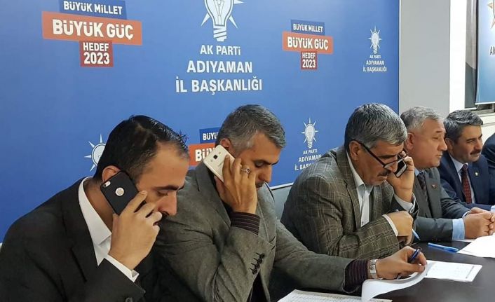 AK Parti 34 bin üyesine telefonla ulaştı