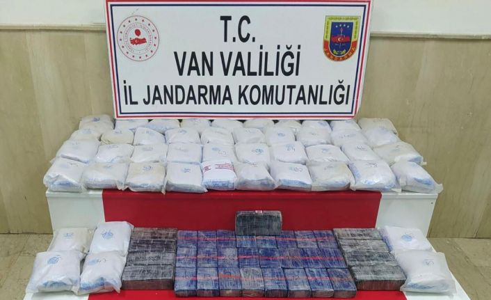 Çaldıran’da 83 kilogram eroin ele geçirildi