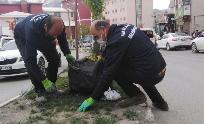 Hakkari Belediyesinde temizlik seferberliği