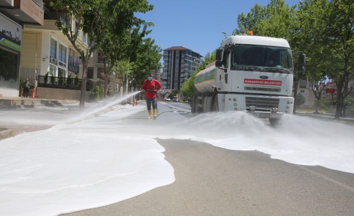 Karaköprü’de temizlik çalışmaları