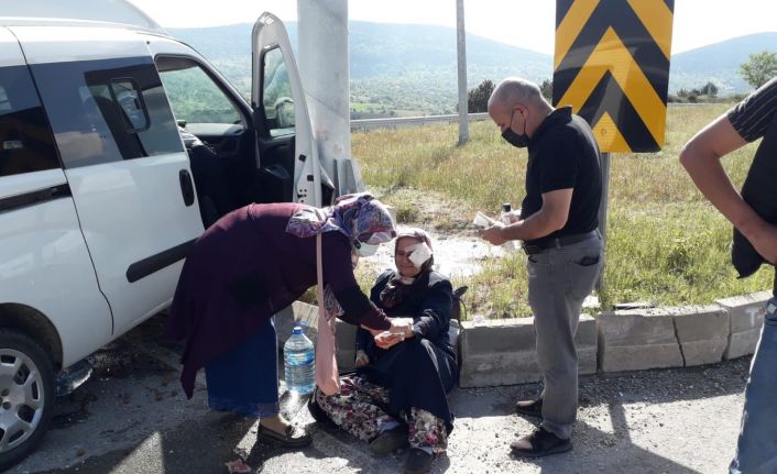 Yaralıya ilk müdahaleyi belediye başkanı yaptı