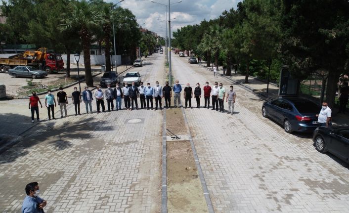 Kırkağaç da prestij caddesine kavuşuyor