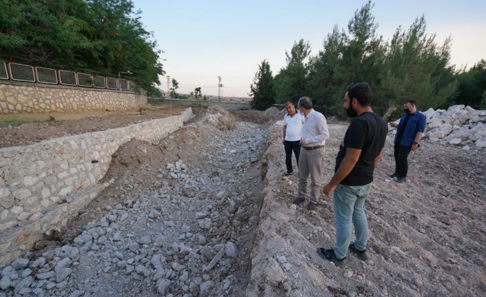 Başkan Kılınç, Kuzey Kuşaklama Kanalı projesini inceledi