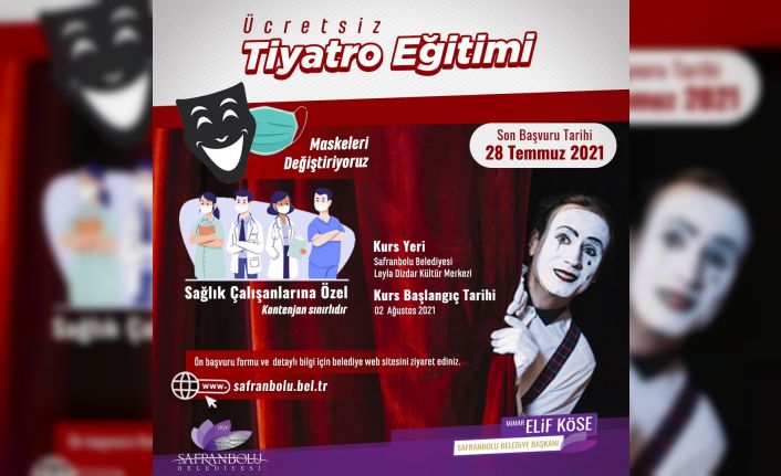 Safranbolu’da tiyatro eğitimleri başlıyor