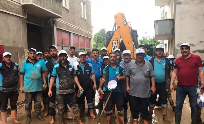 Trabzon’un Ortahisar Belediyesi’nden afet bölgesine destek