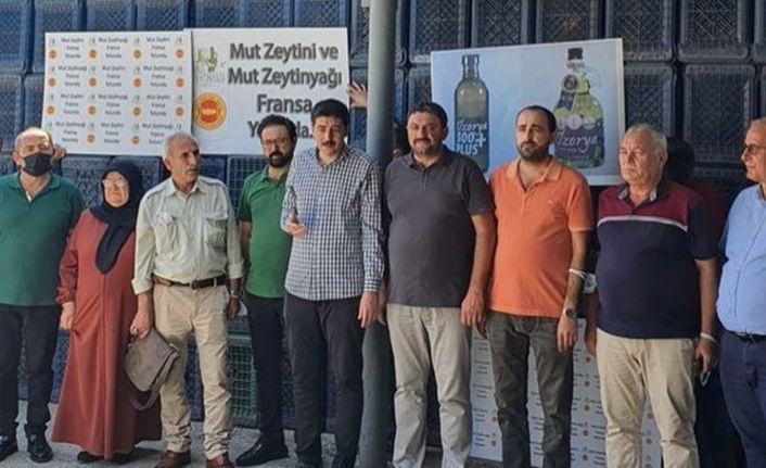 22 bin litre Mut zeytinyağı Fransa’ya ihraç edildi