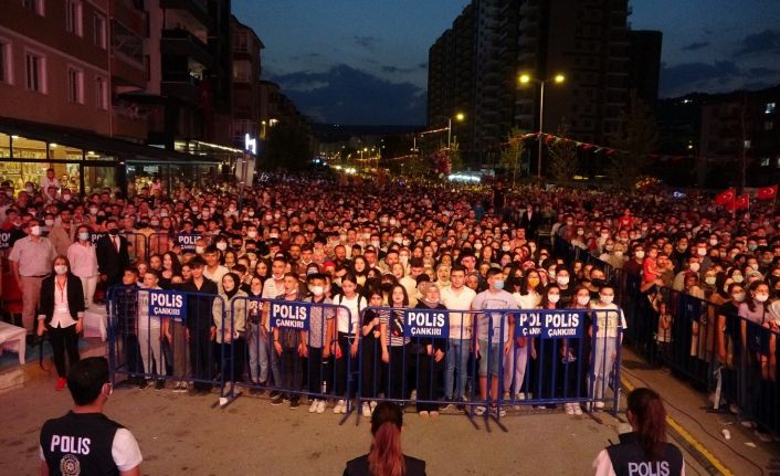 Çankırı’da ’Zafer’ konserine yoğun ilgi