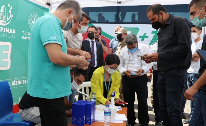 Diyarbakır’da uygulama noktalarına aşılama standı kuruldu