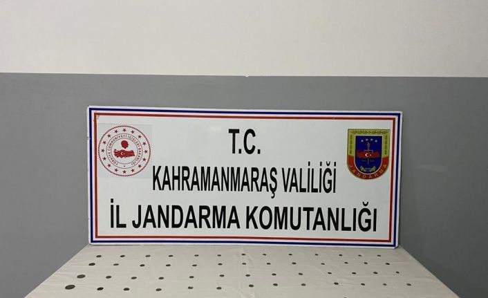 Kahramanmaraş’ta tarihi eser operasyonu