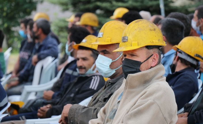 Madencilere tiyatrolu iş güvenliği eğitimi