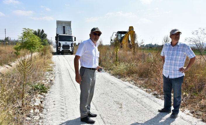 İnönü Belediyesi yol yapım çalışmalarına aralıksız devam ediyor