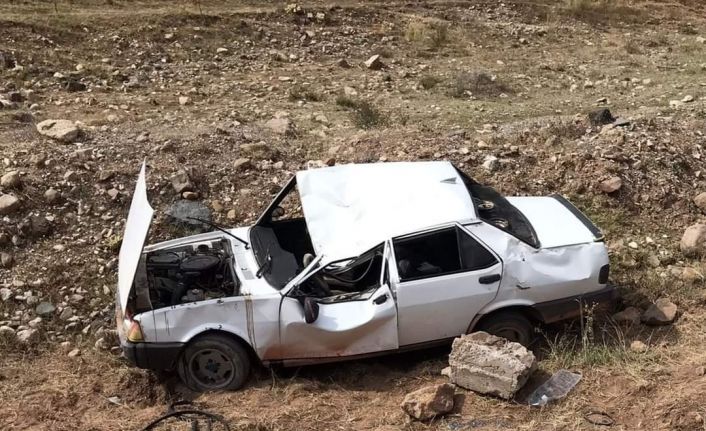 Nallıhan’da bir araç şarampole uçtu: 1’i ağır 3 yaralı