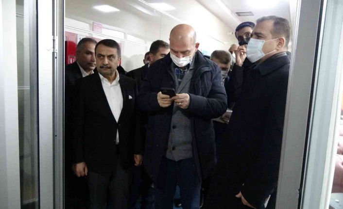 Bakan Süleyman Soylu Yüksekova’da