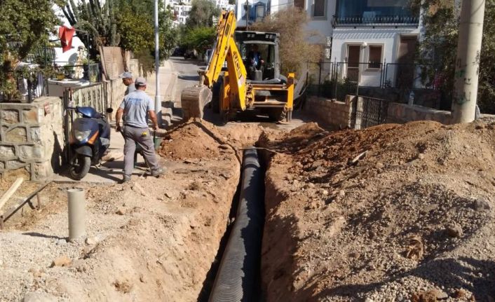 Bodrum Belediyesi su taşkınlarına karşı önlemlerini alıyor