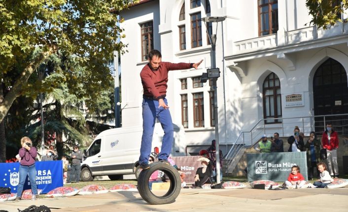 Bursa’da akrobatik gösteri heyecanı