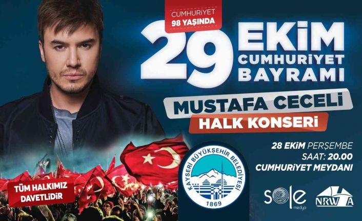 Büyükşehirden 29 Ekim’e özel konser