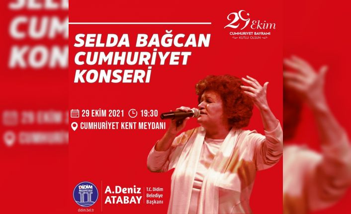 Didim’de Selda Bağcan konseri için geri sayım başladı