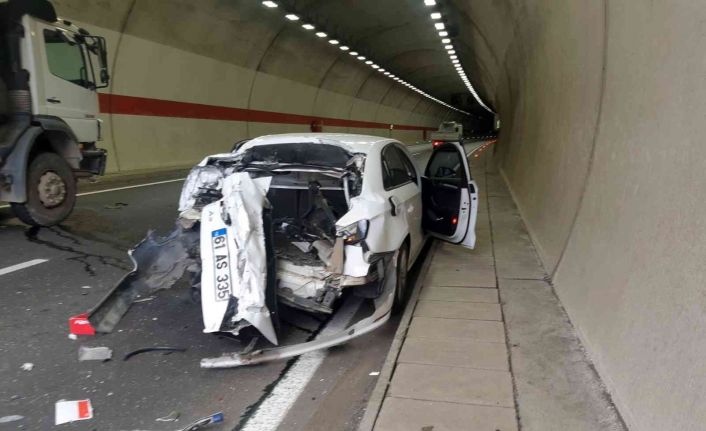 Gümüşhane’de trafik kazası: 2 yaralı