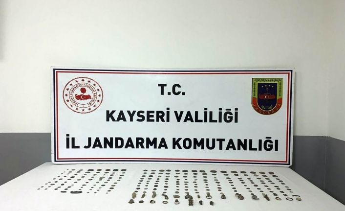 Kayseri’de tarihi eser operasyonu