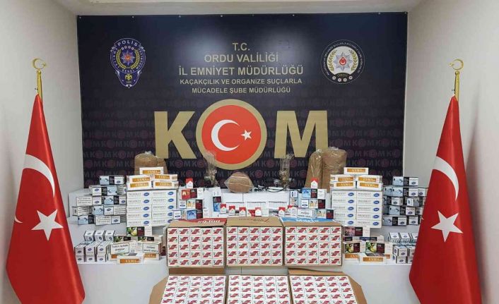 Ordu’da kaçak tütün mamullerine izin yok