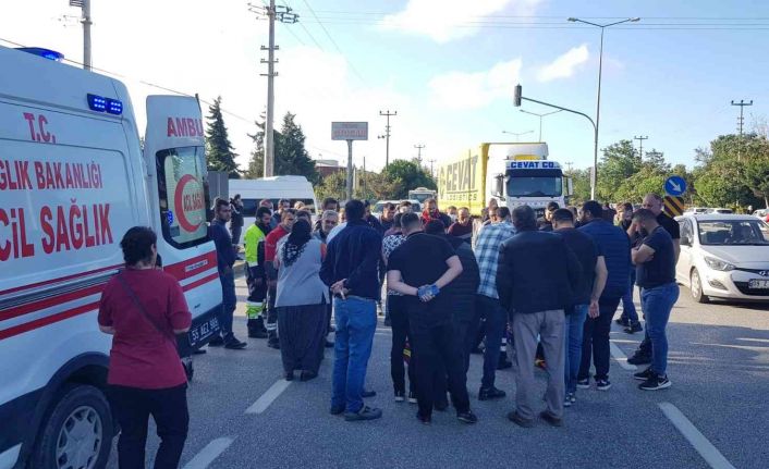 Otomobilin çarptığı yaya ağır yaralandı