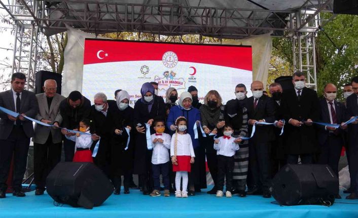 Mardin’de Mehmet Veysi Erdem Kızılay Anaokulu’nun açılışı gerçekleştirildi