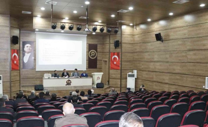 Siirt’te köylere hizmet götürme birliğinin bütçesi onaylandı