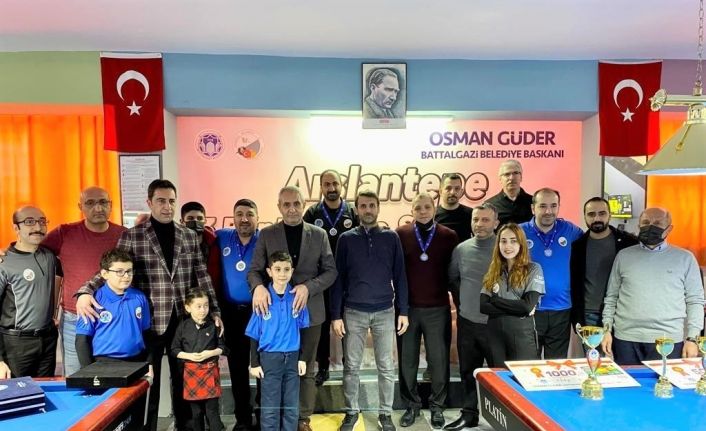 Arslantepe Bilardo Şampiyonası sona erdi