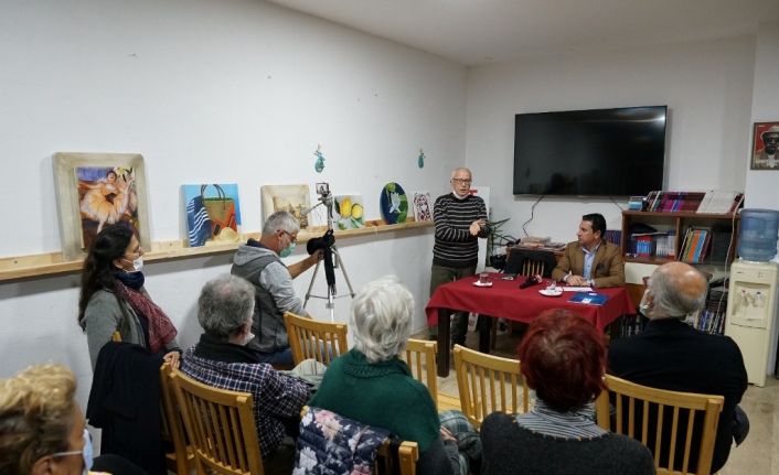 Belediye Başkanı Ahmet Aras, söyleşiye katıldı