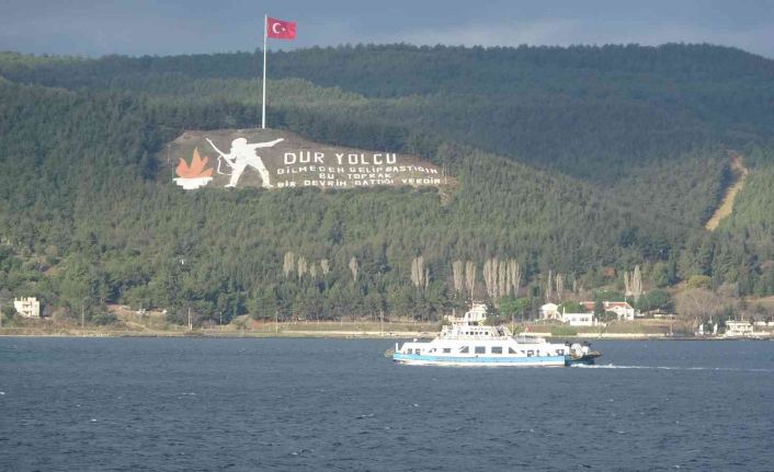 Çanakkale’de ada seferlerine fırtına engeli