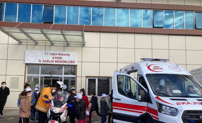 Çocuk evlerinde kalan çocuklara acil sağlık hizmetleri anlatıldı