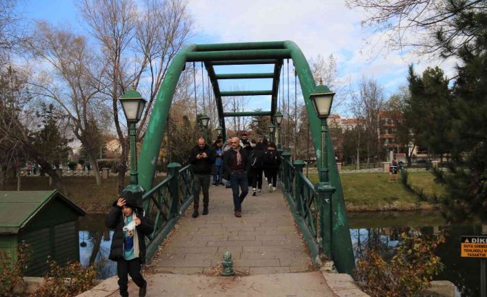 Eskişehir’de aralık ayında bahar havası yaşanıyor