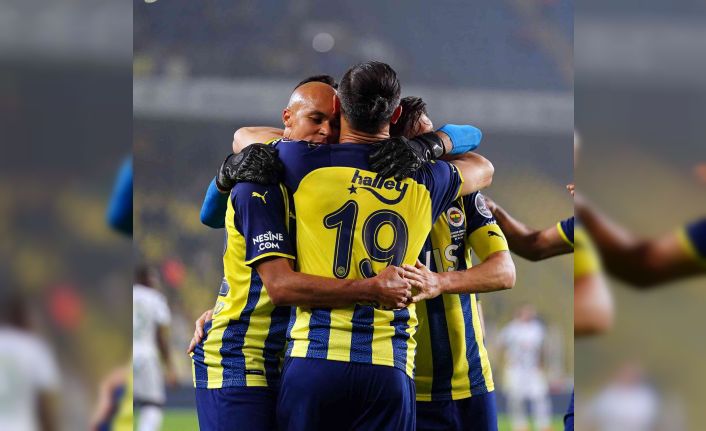 Fenerbahçe bu sezon ilk kez 4 gol attı