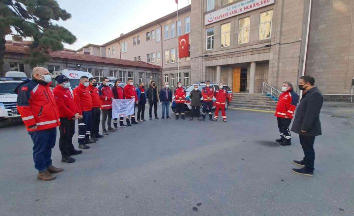 Kayseri UMKE gönüllüleri Hakkari’ye gitti