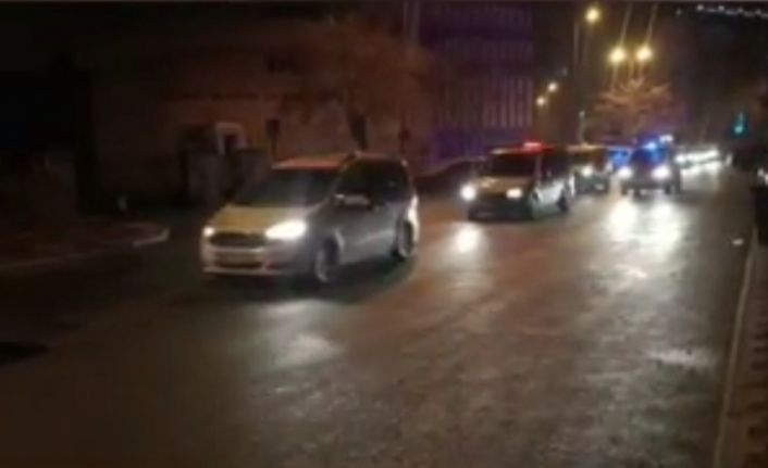 Kayseri’de 60 ekiple eş zamanlı hırsız operasyonu: 22 gözaltı