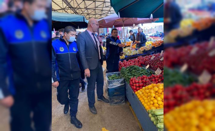 Manisa’da pazaryerlerinde ’Yarım kilo’ denetimi