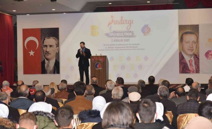 Sındırgı’da toplu açılışa katılan Binali Yıldırım’dan yol müjdesi