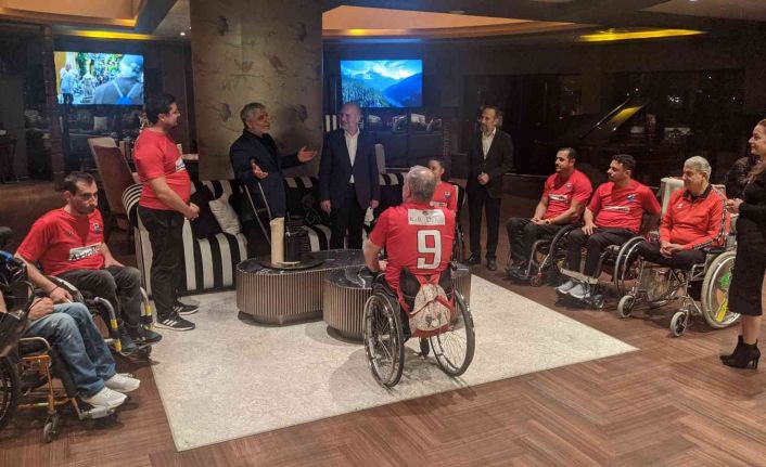 Terma City yöneticileri Yosk’un engelli sporcularıyla biraraya geldi