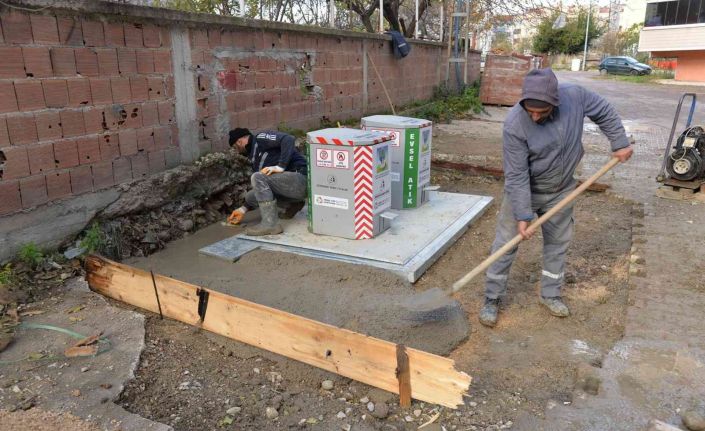 Türkeli yer altı çöp konteyner sistemine geçiyor