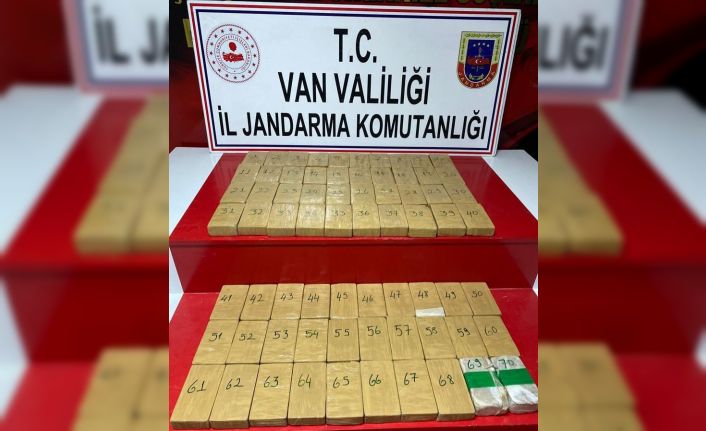 Van’da 35 kilo 824 gram eroin ele geçirildi