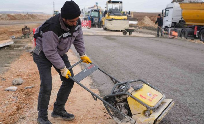 Yoncalı’da beton asfalt çalışmaları