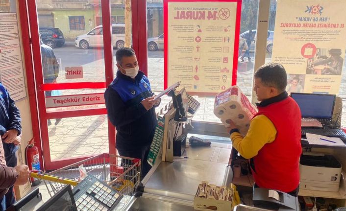 Zabıta ekipleri fiyat denetimlerine devam ediyor